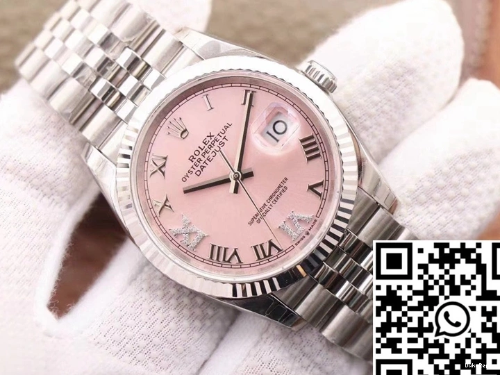 Pink Rolex EW Datejust M126234-0031 Dial Factory 0510